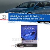 0 Abbaglianti LED HB3 22,000Lm per Honda Accord Mk10 2017 in poi HB3 Kit LED BrightStar 22000Lm