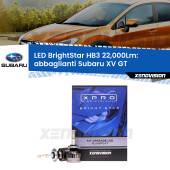0 Abbaglianti LED HB3 22,000Lm per Subaru XV GT 2017 -2021 HB3 Kit LED BrightStar 22000Lm