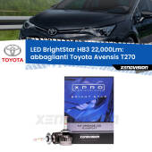 0 Abbaglianti LED HB3 22,000Lm per Toyota Avensis T270 2009 -2015 HB3 Kit LED BrightStar 22000Lm