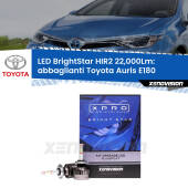 0 Abbaglianti LED HIR2 22,000Lm per Toyota Auris E180 2012 -2018 HIR2 9012 Kit LED BrightStar 22000Lm