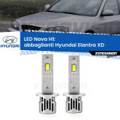 0 Abbaglianti LED Hyundai Elantra XD 2000 -2006: H1 Nava H1: Kit LED Nava 20.000Lumen