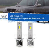 0 Abbaglianti LED Hyundai Terracan HP 2001 -2006: H1 Nava H1: Kit LED Nava 20.000Lumen