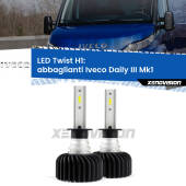 0 Abbaglianti LED Iveco Daily III Mk1 2014 -2016: H1 11,000Lm H1: Kit LED Twist 11.000Lm