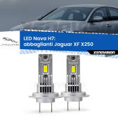 0 Abbaglianti LED Jaguar XF X250 2007 -2011: H7 Nava H7: Kit LED Nava 20.000Lumen