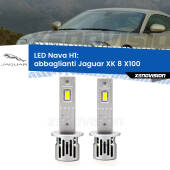0 Abbaglianti LED Jaguar XK 8 X100 1996 -2005: H1 Nava H1: Kit LED Nava 20.000Lumen