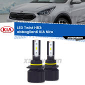 0 Abbaglianti LED KIA Niro  fari alogeni: HB3 11,000Lm HB3: Kit LED Twist 11.000Lm