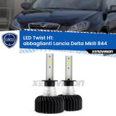 0 Abbaglianti LED Lancia Delta MkIII 844 con fari Bi-Xenon: H1 11,000Lm H1: Kit LED Twist 11.000Lm
