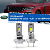 0 Abbaglianti LED Land rover Range rover III L322 2002 -2012: H7 Nava H7: Kit LED Nava 20.000Lumen