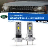 0 Abbaglianti LED Land rover Sport L320 2005 -2013: H7 Nava H7: Kit LED Nava 20.000Lumen