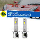 0 Abbaglianti LED Lotus Elise Mk2 2000 -2009: H1 Nava H1: Kit LED Nava 20.000Lumen