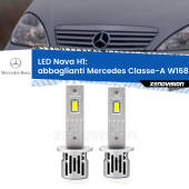 0 Abbaglianti LED Mercedes Classe-A W168 1997 -2004: H1 Nava H1: Kit LED Nava 20.000Lumen