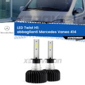 0 Abbaglianti LED Mercedes Vaneo 414 2002 -2005: H1 11,000Lm H1: Kit LED Twist 11.000Lm