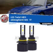 0 Abbaglianti LED MG  TF  2002 -2009: HB3 11,000Lm HB3: Kit LED Twist 11.000Lm