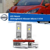 0 Abbaglianti LED Nissan Micra V K14 2016 in poi: Nava 20,000Lm H11: Kit LED Nava 20.000Lumen