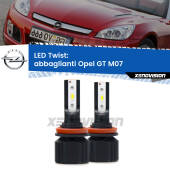 0 Abbaglianti LED Opel GT M07 2007 -2011: Twist 11,000Lm H11: Kit LED Twist  11.000Lm
