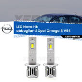 0 Abbaglianti LED Opel Omega B V94 1994 -1997: H1 Nava H1: Kit LED Nava 20.000Lumen