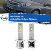 0 Abbaglianti LED Opel Signum  2006 -2008: H1 Nava H1: Kit LED Nava 20.000Lumen