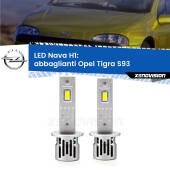 0 Abbaglianti LED Opel Tigra S93 1994 -2000: H1 Nava H1: Kit LED Nava 20.000Lumen