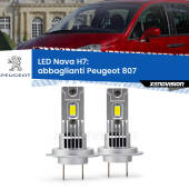 0 Abbaglianti LED Peugeot 807 2002 -2010: H7 Nava H7: Kit LED Nava 20.000Lumen