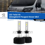 0 Abbaglianti LED Peugeot Boxer Mk3 2006 -2014: H1 11,000Lm H1: Kit LED Twist 11.000Lm