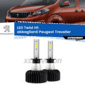 0 Abbaglianti LED Peugeot Traveller 2016 in poi: H1 11,000Lm H1: Kit LED Twist 11.000Lm