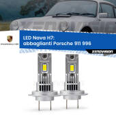 0 Abbaglianti LED Porsche 911 996 1997 -2001: H7 Nava H7: Kit LED Nava 20.000Lumen