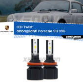 0 Abbaglianti LED Porsche 911 996 2002 -2005: Twist 11,000Lm H11: Kit LED Twist  11.000Lm