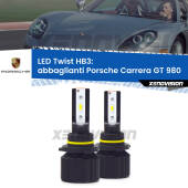 0 Abbaglianti LED Porsche Carrera GT 980 2003 -2006: HB3 11,000Lm HB3: Kit LED Twist 11.000Lm