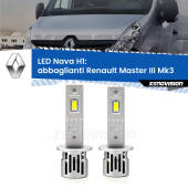 0 Abbaglianti LED Renault Master III Mk3 2010 in poi: H1 Nava H1: Kit LED Nava 20.000Lumen