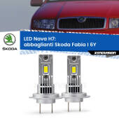 0 Abbaglianti LED Skoda Fabia I 6Y con fari Xenon: H7 Nava H7: Kit LED Nava 20.000Lumen