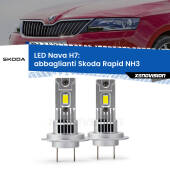 0 Abbaglianti LED Skoda Rapid NH3 2017 -2021: H7 Nava H7: Kit LED Nava 20.000Lumen