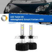 0 Abbaglianti LED Smart Fortwo 450 2004 -2007: H1 11,000Lm H1: Kit LED Twist 11.000Lm