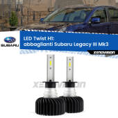 0 Abbaglianti LED Subaru Legacy III Mk3 1998 -2002: H1 11,000Lm H1: Kit LED Twist 11.000Lm