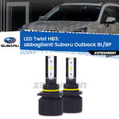 0 Abbaglianti LED Subaru Outback BL/BP 2003 -2009: HB3 11,000Lm HB3: Kit LED Twist 11.000Lm