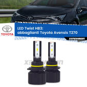 0 Abbaglianti LED Toyota Avensis T270 2009 -2015: HB3 11,000Lm HB3: Kit LED Twist 11.000Lm