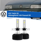 0 Abbaglianti LED VW Passat B3 a parabola doppia: H1 11,000Lm H1: Kit LED Twist 11.000Lm