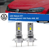 0 Abbaglianti LED VW Polo AW, BZ 2017 in poi: H7 Nava H7: Kit LED Nava 20.000Lumen