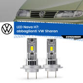 0 Abbaglianti LED VW Sharan  con fari Xenon: H7 Nava H7: Kit LED Nava 20.000Lumen
