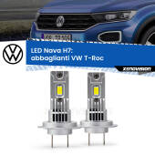 0 Abbaglianti LED VW T-Roc 2017 in poi: H7 Nava H7: Kit LED Nava 20.000Lumen