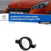 Coppia Adattatori Portalampada LED Peugeot 508/2008/3008/5008, Citroen C5/DS5/DS6, Ford Mondeo, Volvo, ecc