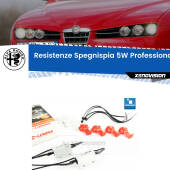 0 Alfa romeo 159 : Resistenze Spegnispia 5W Professionali per Luci posizione (Coppia) Kit Resistenze Spegnispia Alte Performance 5W (Coppia)
