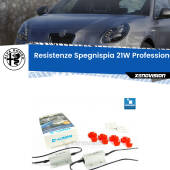 0 Alfa romeo Giulietta: Spegnispia 21W Plug&Play senza tagliare cavi per retromarcia (Coppia) Kit Resistenze Spegnispia Alte Performance 21W (Coppia)