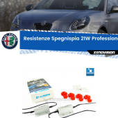 0 Alfa romeo Giulietta: Resistenze Spegnispia 21W Professionali per retromarcia (Coppia) Kit Resistenze Spegnispia Alte Performance 21W (Coppia)