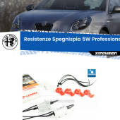 0 Alfa romeo Giulietta : Resistenze Spegnispia 5W Professionali per Luce Targa (Coppia) Kit Resistenze Spegnispia Alte Performance 5W (Coppia)