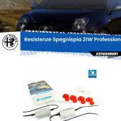 0 Alfa romeo MiTo: Spegnispia 21W Plug&Play senza tagliare cavi per Retronebbia (Coppia) Kit Resistenze Spegnispia Alte Performance 21W (Coppia)
