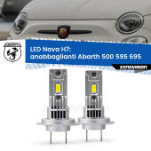 0 Anabbaglianti LED Abarth 500 595 695 2008 - 2015: H7 Nava H7: Kit LED Nava 20.000Lumen