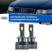 0 Anabbaglianti LED Audi A4 B5 1994 - 2001 - D2S/R 32,000Lm D2s / D2r : Kit LED Hawk 32.000Lm