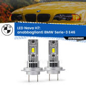 0 Anabbaglianti LED BMW Serie-3 E46 1998 - 2005: H7 Nava H7: Kit LED Nava 20.000Lumen
