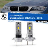 0 Anabbaglianti LED BMW Serie-3 E90 2005 - 2011: H7 Nava H7: Kit LED Nava 20.000Lumen