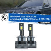 0 Anabbaglianti LED BMW Serie-7 E65, E66, E67 2001 - 2005 - D2S/R 32,000Lm D2s / D2r : Kit LED Hawk 32.000Lm